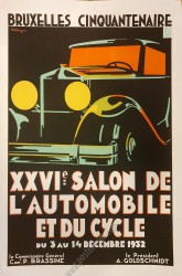 Salon de l’Auto de Bruxelles 1932